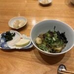 華ぶさ - 鮑焼飯