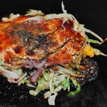 鉄板居酒屋いってつ - 「べた焼　和牛すじ肉」（850円）