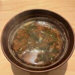 鮨 一二郎 - 赤だし