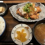 土鍋炊ごはん なかよし 有楽町店 - 若鶏のみぞれ和え定食