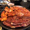 コムタン - 料理写真:お得セット(o^^o)⭐️カルビ、ゲタ、ハラミ❗️