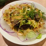 味のレストラン えびすや - 特製ドレッシングのサラダ