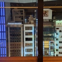 焼肉うしごろ 銀座店 - 窓から見える銀座の夜景です。