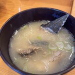 江戸ッ子寿司 - あら汁