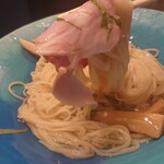 中華そば トリコ - 昆布水つけ麺＠¥950