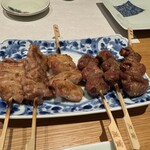 やきとり会席 炭寅はなれ - セセリ　ハツ