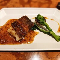 六角堂 - 旬の魚介（鱈）と焼き野菜
