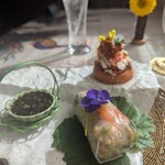 ベンガルタイガー - 本ズワイガニとサーモンの崖