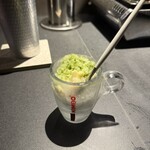 くく はなれ - りんごとバジルのシャーベット