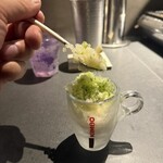 くく はなれ - りんごとバジルのシャーベット