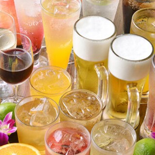 飲み放題充実！ノンアルドリンク23種含み全65種類