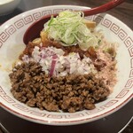 金町製麺 - 辛いまぜそば　800円