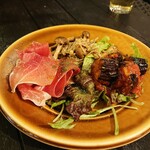 ピッツァ テラス レガーレ - 前菜盛り合わせ（３種）