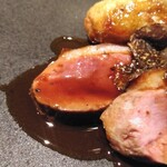 PADDA - 鴨胸肉ロースト 里イモと黒トリュフ