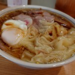 らーめん 高尾 - ワンタンチャーシュー麺・肉増し