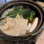 Hotel宇多野京都別墅 - 朝食のお鍋