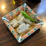 季節一品料理 藤原 - 最近あまり出せなくなったと店主　海藤花(たこの卵)　出汁と合わさって酒のアテに最高な一品