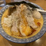 中華そば 笑歩 - 特製ごまの辛いそば ¥1,470＋大盛¥150