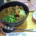 道の駅 湯の川 - 生姜カレーうどん