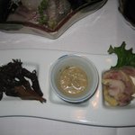 亀の井別荘 - お酒の肴