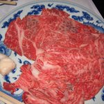 亀の井別荘 - 豊後牛すき焼き用のお肉