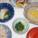 亀の井別荘 - 朝食