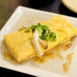 万雷酒店 - おふくろのあんかけだし巻き卵