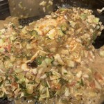 鉄板もんじゃ＆お好み焼き ぽんぽこ八兵衛 - 大人っぽい雰囲気であんまりお子ちゃまメニューないですね