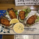 かき屋 - かきフライ4個