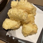 蕎麦切り くろ - カンマベールチーズの天ぷら