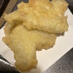 蕎麦切り くろ - きすの天ぷら