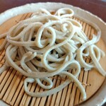 蕎麦藍 - ３種食べ比べの３枚目・富山県富山（２０２４秋の太打ち）
