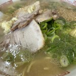 江ちゃんラーメン - きてすぐゴマ＆ニンニク♪