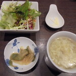 翠花 - エビチリのランチ