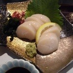 Hayashiya - 貝柱の刺身