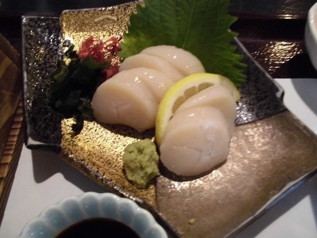 林家- 贝柱の刺身