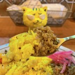 アガリスパイス - キーマカレー、にゅ〜〜ん！
