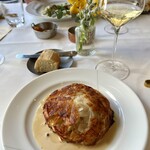 レストラン アルティザン（restaurant Artisan） - 白子とじゃがいものガレット シェリービネガーのソース（＋800円）