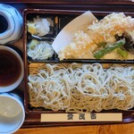 登茂吉 - 天せいろ大盛2,550円