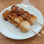 志”満ん草餅 - 焼だんご