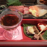 岡崎旅館 - 前菜、刺身
