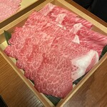 北新地しゃぶしゃぶすき焼き きらく - 