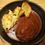 BARBARA EXPO RESTAURANT - バルバラ特製ハンバーグオニオンデミグラスソース