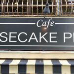 CHEESE CAKE PRINCESS - 店舗入り口上の看板