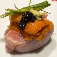 焼鳥 天赦 - 信玄鶏ささみのとりわさ