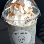 Cafe LAube - 数量限定フラッペ・黒ゴマ黒糖750円、しかし今回は無料