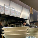 はすや - カウンター内