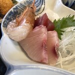 なかむら - 【'25.2】なかむら定食のお刺身