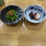 野毛のおにかい - 菜の花とタコ