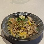 やきとり家すみれ - とり皮ポン酢